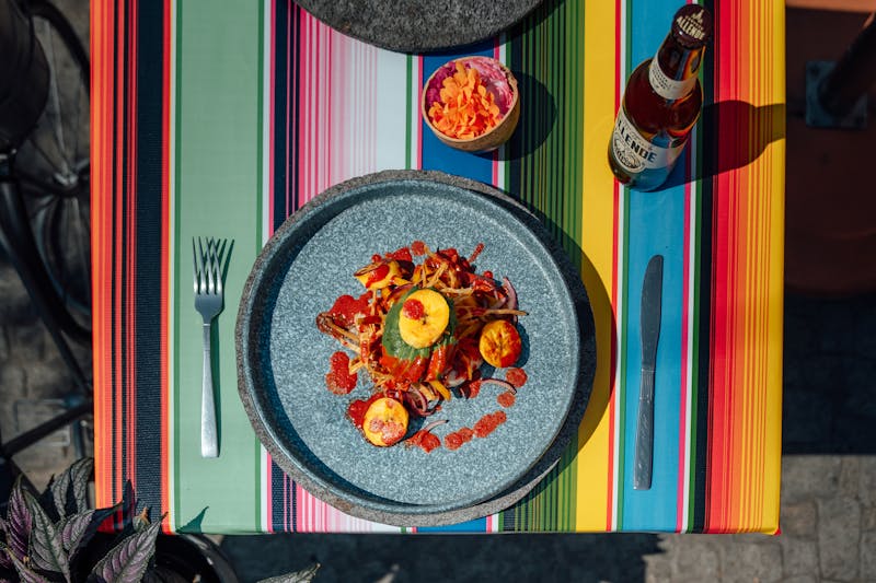 Cabana Taco team members working together in the restaurant
